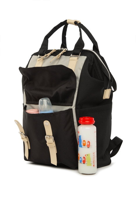 Zoozie Bags Bolsa para Pañales Negro